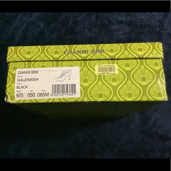 🛑 Gianni Bini Galena Rhinestone Suede Bootie Heels - Picture 11 of 12